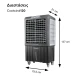 Επαγγελματικό Air Cooler Telemax CoolWind120 420W με ροή 12000 m³/h