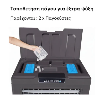 Επαγγελματικό Air Cooler Telemax CoolWind200 750W με παροχή 20000 m³/h κάλυψη έως 90 τμ