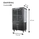 Επαγγελματικό Air Cooler Telemax CoolWind90 με απόδοση 9000 m³/h κάλυψη έως 70 τμ