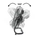 Βιομηχανικός ανεμιστήρας δαπέδου Telemax FE-45A1 120W μαύρος 45cm 91m³/min Βιομηχανικός ανεμιστήρας δαπέδου Telemax FE-45A1 120W μαύρος 45cm 91m³/min