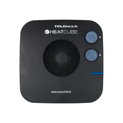 Αερόθερμο Telemax Heatcube FH-P04 μαύρο 2000W κάλυψη 12 m² 27x12,5x26cm