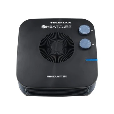 Αερόθερμο Telemax Heatcube FH-P04 μαύρο 2000W κάλυψη 12 m² 27x12,5x26cm