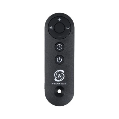 Ανεμιστήρας Επιδαπέδιος Telemax DC12 Μαύρος 40cm - 30W DC Μοτέρ & Διπλή Φτερωτή ( FS40-DC12 )