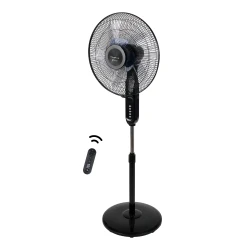 Ανεμιστήρας Επιδαπέδιος Telemax DC12 Μαύρος 40cm - 30W DC Μοτέρ & Διπλή Φτερωτή ( FS40-DC12 )