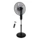 Ανεμιστήρας Επιδαπέδιος Telemax DC12 Μαύρος 40cm - 30W DC Μοτέρ & Διπλή Φτερωτή ( FS40-DC12 )