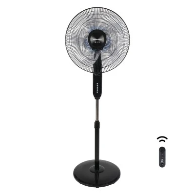 Ανεμιστήρας Επιδαπέδιος Telemax DC12 Μαύρος 40cm - 30W DC Μοτέρ & Διπλή Φτερωτή ( FS40-DC12 )