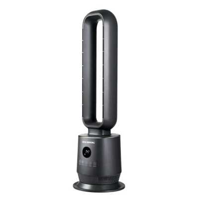 Ανεμιστήρας πύργος bladeless Hausberg HB-5956GR γκρι 86cm - 70W με LED