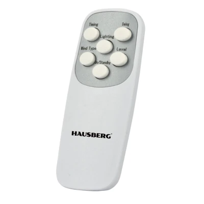 Ανεμιστήρας πύργος bladeless Hausberg HB-5956GR γκρι 86cm - 70W με LED