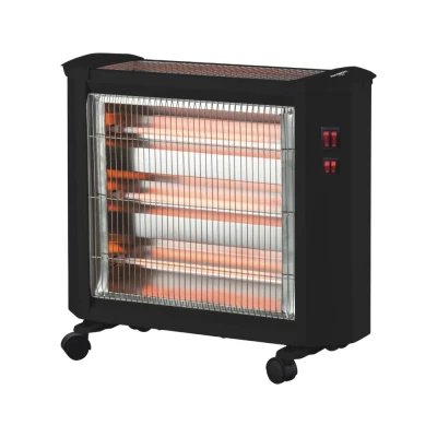 Θερμαντικό σώμα χαλαζία Hausberg HB-8800NG 1600W με 4 επίπεδα μαύρο Θερμαντικό σώμα χαλαζία Hausberg HB-8800NG 1600W με 4 επίπεδα μαύρο
