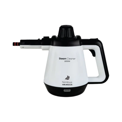 Ατμοκαθαριστής xειρός Telemax Nimbus 1200W CB-02A μαύρο-λευκό δοχείο 450ml 3.5b 33x20x15.6 cm