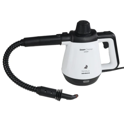 Ατμοκαθαριστής xειρός Telemax Nimbus 1200W CB-02A μαύρο-λευκό δοχείο 450ml 3.5b 33x20x15.6 cm
