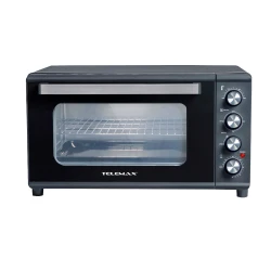 Ηλεκτρικό φουρνάκι 2000W 42Lt με λειτουργία αέρα Telemax Quickbaker TO-34V 59x34x41cm