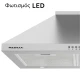 Απορροφητήρας κουζίνας καμινάδα 60cm Telemax TD0860 Inox με ροή 500m³/h πλάτος 60cm