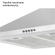 Απορροφητήρας κουζίνας καμινάδα 60cm Telemax TD0860 Inox με ροή 500m³/h πλάτος 60cm