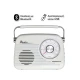 Φορητό ραδίοφωνo Retro με Bluetooth Telemax Groovy VX-2315 225x190x66mm