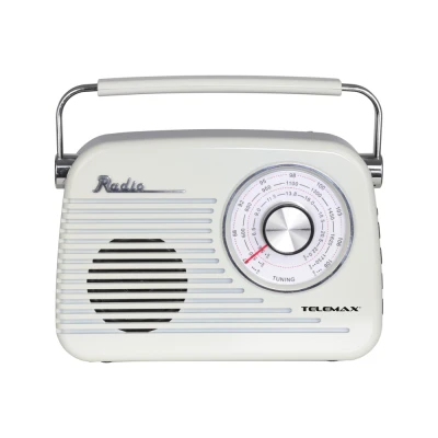 Φορητό ραδίοφωνo Retro με Bluetooth Telemax Groovy VX-2315 225x190x66mm
