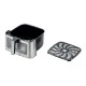 Ψηφιακή φριτέζα αέρος 8L 1800W Aircook Family με ρυθμιζόμενη θερμοκρασία και χρόνο μαγειρέματος