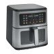 Ψηφιακή φριτέζα αέρος 8L 1800W Aircook Family με ρυθμιζόμενη θερμοκρασία και χρόνο μαγειρέματος