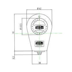 Θερμοστάτης επαφής - υδροστάτης 0-90°C ARTHERMO χωρίς αισθητήριο - πουράκι