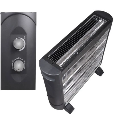Ηλεκτρική θερμάστρα χαλαζία LIFE QH-101 2750W με 5 θερμαντικές λάμπες & θερμοστάτη