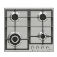 Εστία αερίου TGS 9021 IX με μαντεμένιες σχάρες & θερμικά ασφαλείας