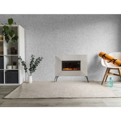 Σόμπα υγραερίου TGH-11A LOGS με θερμική ισχύ 10.5KW  & κατανάλωση 780gr/h σε μαύρο χρώμα