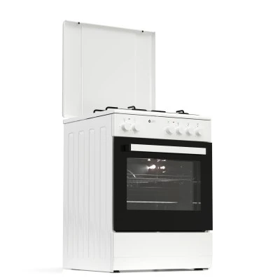 Κουζίνα μικτή TGS 3501 λευκή 3,7 kW με 3 εστίες αερίου, 1 ηλεκτρική εστία & ηλεκτρικό φούρνο 56lt διαστάσεις 60×83×60cm