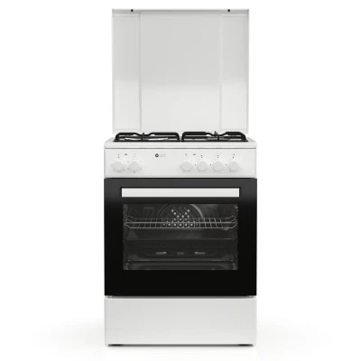 Κουζίνα μικτή TGS 3501 λευκή 3,7 kW με 3 εστίες αερίου, 1 ηλεκτρική εστία & ηλεκτρικό φούρνο 56lt διαστάσεις 60×83×60cm