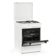 Κουζίνα μικτή TGS 3501 λευκή 3,7 kW με 3 εστίες αερίου, 1 ηλεκτρική εστία & ηλεκτρικό φούρνο 56lt διαστάσεις 60×83×60cm