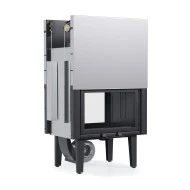 Ενεργειακό τζάκι αερόθερμο GST 80 διαμπερές 16,1kw απόδοση 74.59% με κεραμικό κρύσταλλο 4mm 95x75x157cm