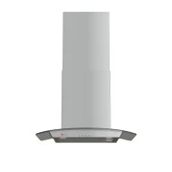 απορροφητήρας καμίνι TGC 1160 GL 60cm inox γυαλί με απορροφητικότητα 700m³/h & φίλτρο αλουμινίου Μ60xΥ43-65xΠ45cm