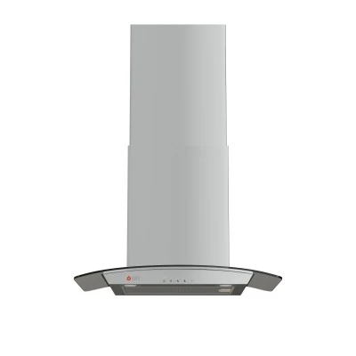 απορροφητήρας καμίνι TGC 1160 GL 60cm inox γυαλί με απορροφητικότητα 700m³/h & φίλτρο αλουμινίου Μ60xΥ43-65xΠ45cm