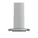 απορροφητήρας καμίνι TGC 1160 GL 60cm inox γυαλί με απορροφητικότητα 700m³/h & φίλτρο αλουμινίου Μ60xΥ43-65xΠ45cm