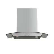 απορροφητήρας καμίνι TGC 1160 GL 60cm inox γυαλί με απορροφητικότητα 700m³/h & φίλτρο αλουμινίου Μ60xΥ43-65xΠ45cm