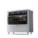 Ημιεπαγγελματική κουζίνα αερίου TGS PRO 2090 Full INOX IX με φούρνο 89lt & 5 εστίες αερίου 89,8×91×62,8 cm