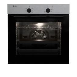 Εντοιχιζόμενος φούρνος ηλεκτρικός TGS 1180 XL άνω πάγκου 80lt μαύρος inox με 4 τρόπους ψησίματος & υδρόλυση 59,5×59,5×56,5 cm