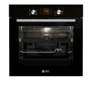 Εντοιχιζόμενος φούρνος ηλεκτρικός TGS 4480 XL άνω πάγκου 80lt μαύρος με 7 τρόπους ψησίματος ECO 3D Cooking & TURBO Fan 46x39x45,5cm