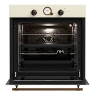Εντοιχιζόμενος φούρνος ηλεκτρικός TGS 6680 XL BEIGE 80Lt άνω πάγκου 80lt μπεζ με 8 τρόποι ψησίματος 59,5×59,6×56,5 cm