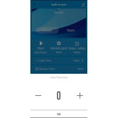 Εντοιχιζόμενος ηλεκτρικός φούρνος TGC 75411 WIFI άνω πάγκου 75lt μαύρος inox & απομακρυσμένο έλεγχο μέσω WiFi 60×60×57,5 cm