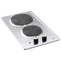 Εστίες ηλεκτρικές DOMINO TGS E 9930 IX INOX άνω πάγκου με 2 μάτια 29×7×51 cm