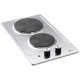 Εστίες ηλεκτρικές DOMINO TGS E 9930 IX INOX άνω πάγκου με 2 μάτια 29×7×51 cm