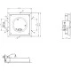 Καυστήρας εξωτερικού χώρου FIREPIT BURNER BFP001 15,5kW THERMOGATZ για τζάκια & ειδικές κατασκευές 46x42x13cm