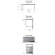 Συρόμενος απορροφητήρας 750ETR IX inox 60cm με Απορροφητικότητα 750m³/h Μ60×Υ30×Π30 cm