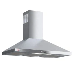 Απορροφητήρας καμίνι WA0290 inox 90cm με απορροφητικότητα 700m³/h Μ90 × Υ62,3-100,3 × Π45 cm