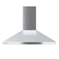 Απορροφητήρας καμίνι WA0290 inox 90cm με απορροφητικότητα 700m³/h Μ90 × Υ62,3-100,3 × Π45 cm