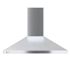 Απορροφητήρας καμίνι WA0290 inox 90cm με απορροφητικότητα 700m³/h Μ90 × Υ62,3-100,3 × Π45 cm