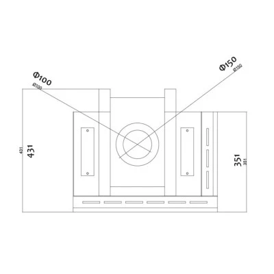 Τζάκι αερίου Standing Corner γωνιακό 3,9–6,0 kW με κλειστό θάλαμο καύσης λειτουργεί με φυσικό αέριο (NG) ή υγραέριο (LPG) 51x116,5x44cm