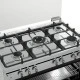 Κουζίνα Αερίου Inox TGS 7000 IX MULTIGAS με ηλεκτρικό γκριλ και 5 τρόπους ψησίματος  90x84x60cm