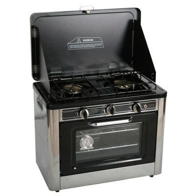 Φουρνάκι υγραερίου CS 02 inox με 2 εστίες & φούρνο 25lt απόδοση 4,3 kW 54×46×30 cm Φουρνάκι υγραερίου CS 02 inox με 2 εστίες & φούρνο 25lt απόδοση 4,3 kW 54×46×30 cm