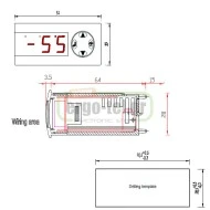 Θερμοστάτης ηλεκτρονικός με alarm 5A προγραμματιζόμενος 8A από -50°C έως 150°C BETA RD31 Θερμοστάτης ηλεκτρονικός με alarm 5A προγραμματιζόμενος 8A από -50°C έως 150°C BETA RD31